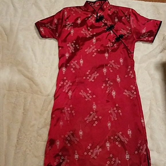 vintage asian dress